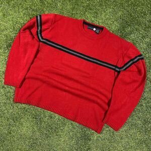 Red Y2K Sweater